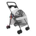 Foldable Lightweight Pet Cart For Small To Medium Dogs And Cats Outdoor Dog Walking Is Effortless