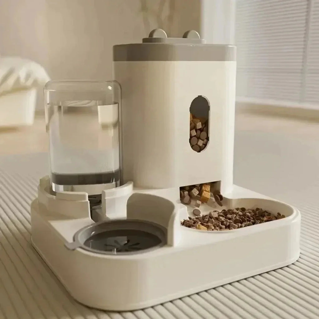 Modern Luxe Automatic Pet Feeder & Hydration Set