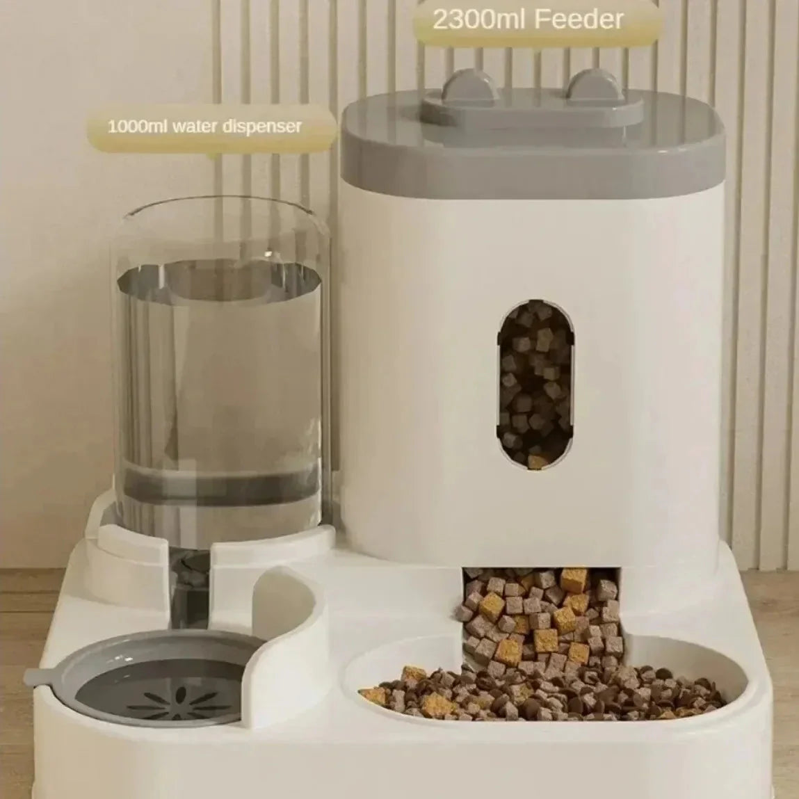 Modern Luxe Automatic Pet Feeder & Hydration Set