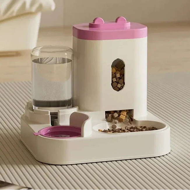 Modern Luxe Automatic Pet Feeder & Hydration Set